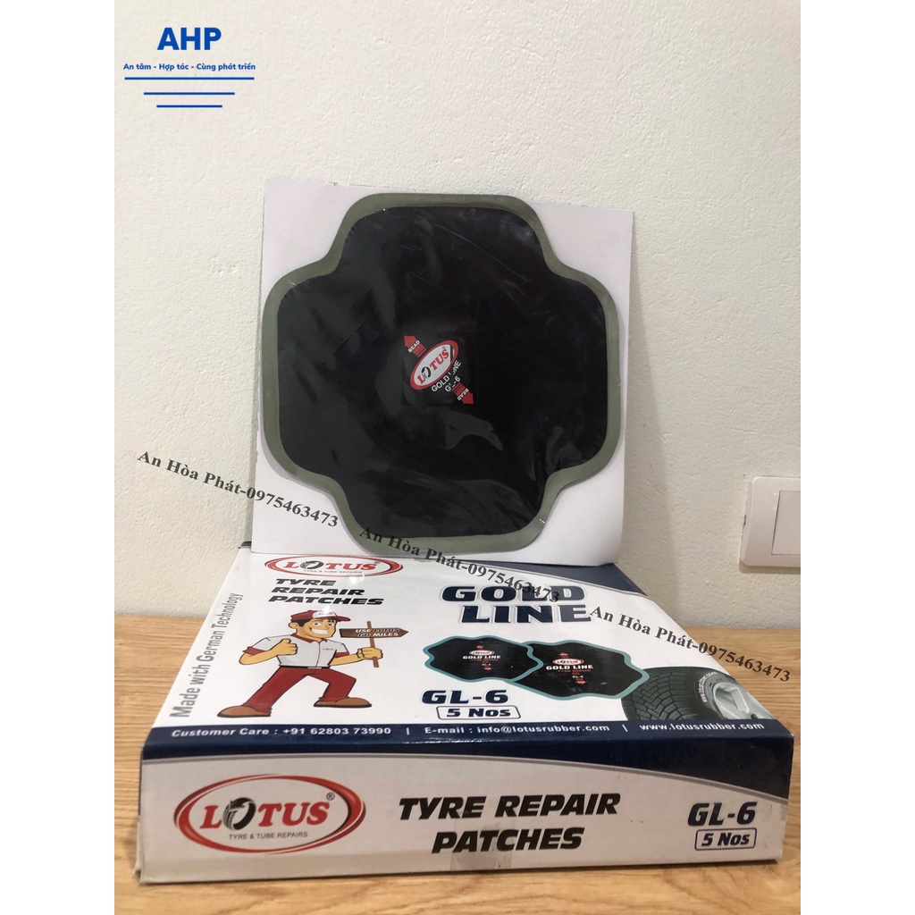 แพทช์ Burlap สําหรับยางแบบไม่มียางใน -Lotus-India GL-6-240x240mm