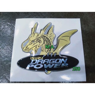 สติกเกอร์ ISUZU DRAGON POWER