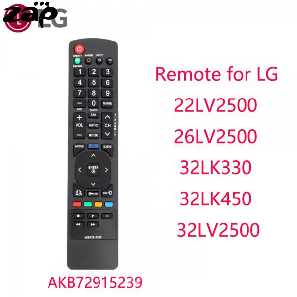 รีโมท LG สมาร์ททีวี New Replaceded Remote AKB72915239 สําหรับ LG AKB72915244 22LV2500 26LV2500 32LK3