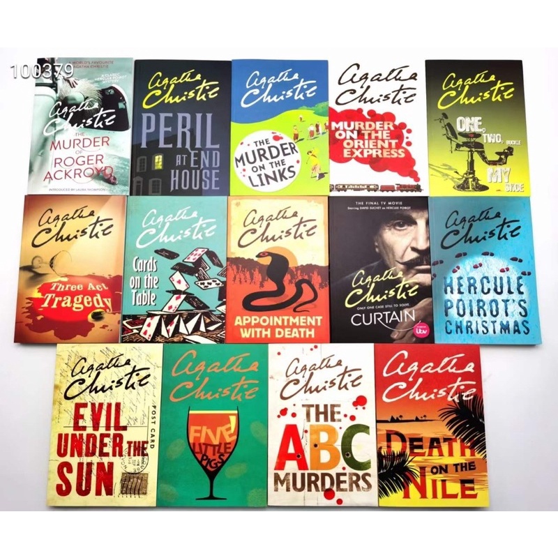 Agatha Christie's Top Series Big Size reprinted version (Size:19*26cm) Agatha Christie English Myste