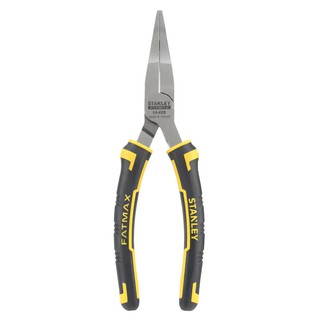 คีมปากแหลม STANLEY FATMAX 160 มม.LONG NOSE PLIER STANLEY FATMAX 160MMเครื่องมือช่าง คีม