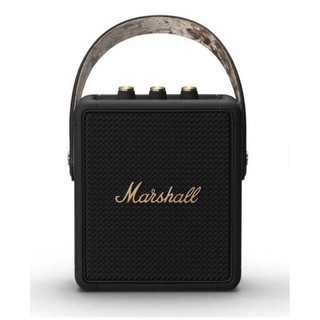 ⚡️⚡️ พร้อมส่ง ⚡️⚡️MARSHALL ลำโพงเชื่อมต่อไร้สาย (20 วัตต์, สี Black and Brass) รุ่น Stockwell II