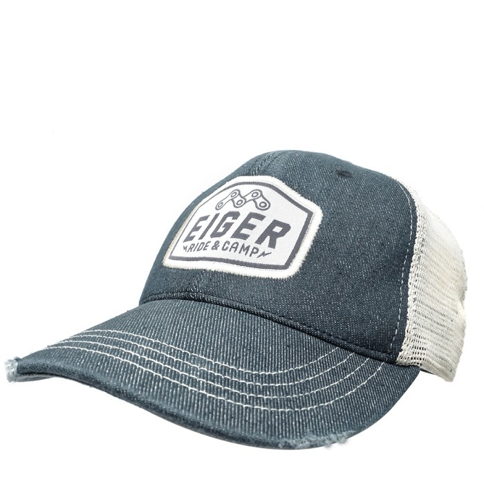 Eiger1989 RIDE & CAMP DENIM TRUCKER CAP