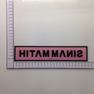 WD55 HITAM MANIS รูปลอกหน้าต่าง