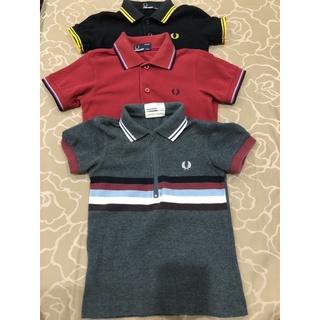 เสื้อ Fred Perry เด็ก 2-3 ขวบ ของแท้ สภาพใหม่