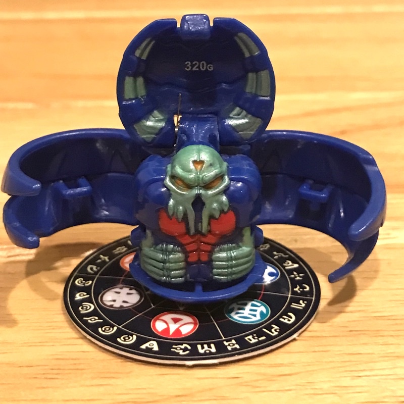 Bakugan Aquos Reaper B1 บาคุกัน ลูซิเฟอร์ (ลูกเล็ก) ธาตุน้ำ