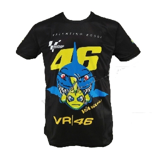 เสื้อยืดแขนสั้น VR 46 เนื้อผ้าเนื้อผ้าไมโคไฟเบอร์ มีประสิทธิภาพในการซับเหงื่อสูง🔥พร้อมส่ง🔥มีเก็บปลายทาง