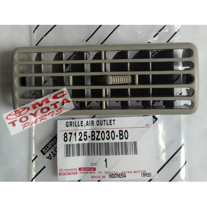 เตาย่างกระจังหน้า AC Grille Avanza Xenia Rush Terios 87125-BZ030-B0