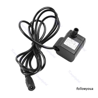 Folღ อุปกรณ์ปั๊มน้ําพุ Dc 3W 5.5V- 12V สําหรับตู้ปลา