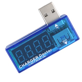 เครื่องมือวัดไฟฟ้า มัลติมิเตอร์ USB Charger Doctor Mobile Battery Tester Power Detector Voltage  USB Charger Doctor