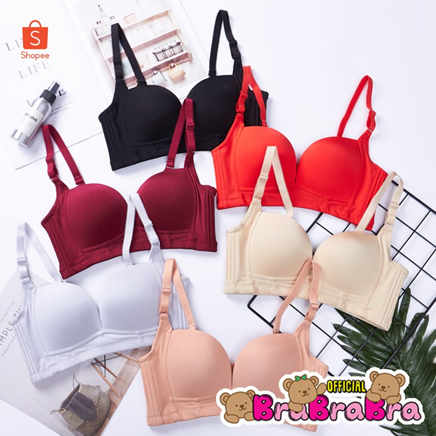 [ส่งจากไทย]    #bra-004 มีไซส์ใหญ่ บราถนอมทรง เก็บข้าง อกชิด V เป็นทรง V Bra ราคา ถูกที่สุด ดีลบีเคเค