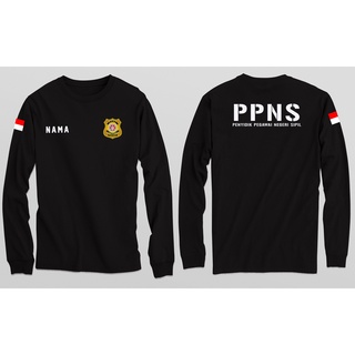 เสื้อยืดโปโล แขนยาว ลาย Civil Servant Investigator PPNS สําหรับผู้ชาย