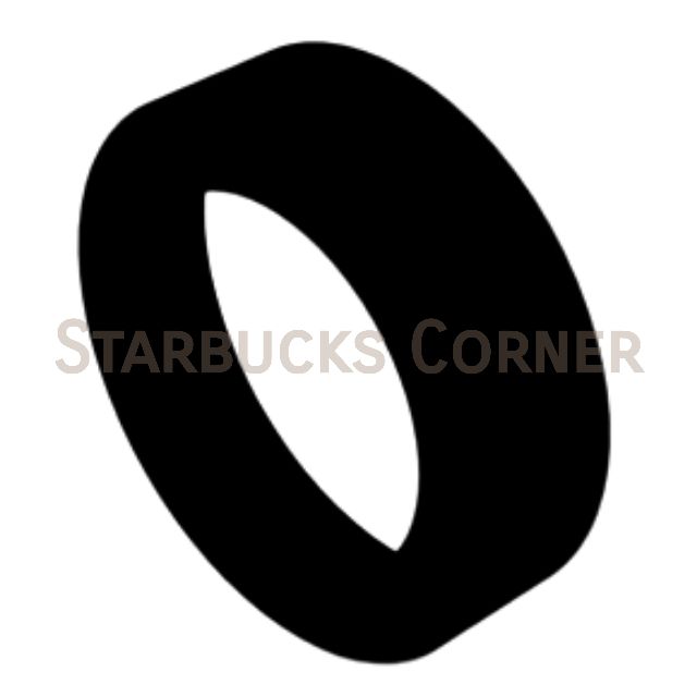 ยางรองแก้ว ขนาด 6.5cm | Silicone Coaster 6.5cm
