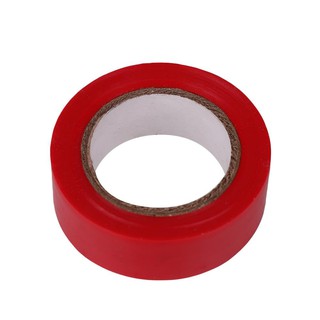 เทปพันสายไฟ ELEKTRA 19มม. x 10ม. สีแดง ELECTRICAL TAPE ELEKTRA 19MMX10M RED