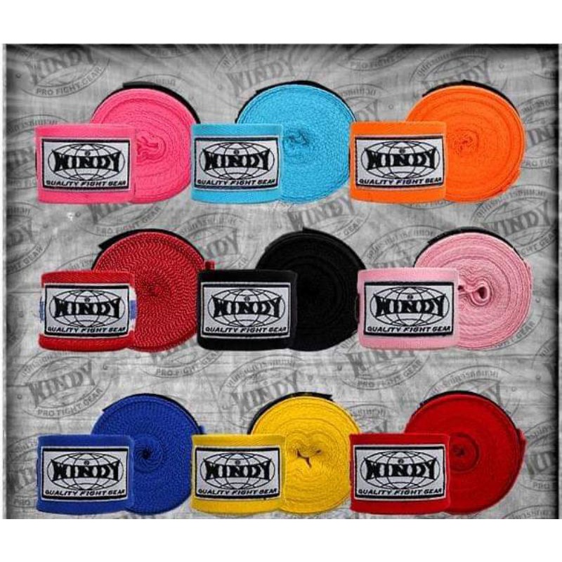 Windy Boxing Store 🥊Windy hand wraps ผ้าพันมือ HW1