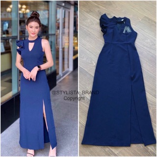 Maxi dress เดรสออกงานป้าย STYLISTA