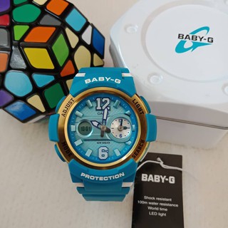 Casio Baby G BGA-210-2BDR นาฬิกาข้อมือผู้หญิง นาฬิกาคาสิโอ้