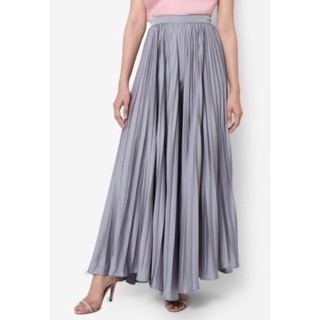 กางเกงขายาว Pleated Maxi Stellar