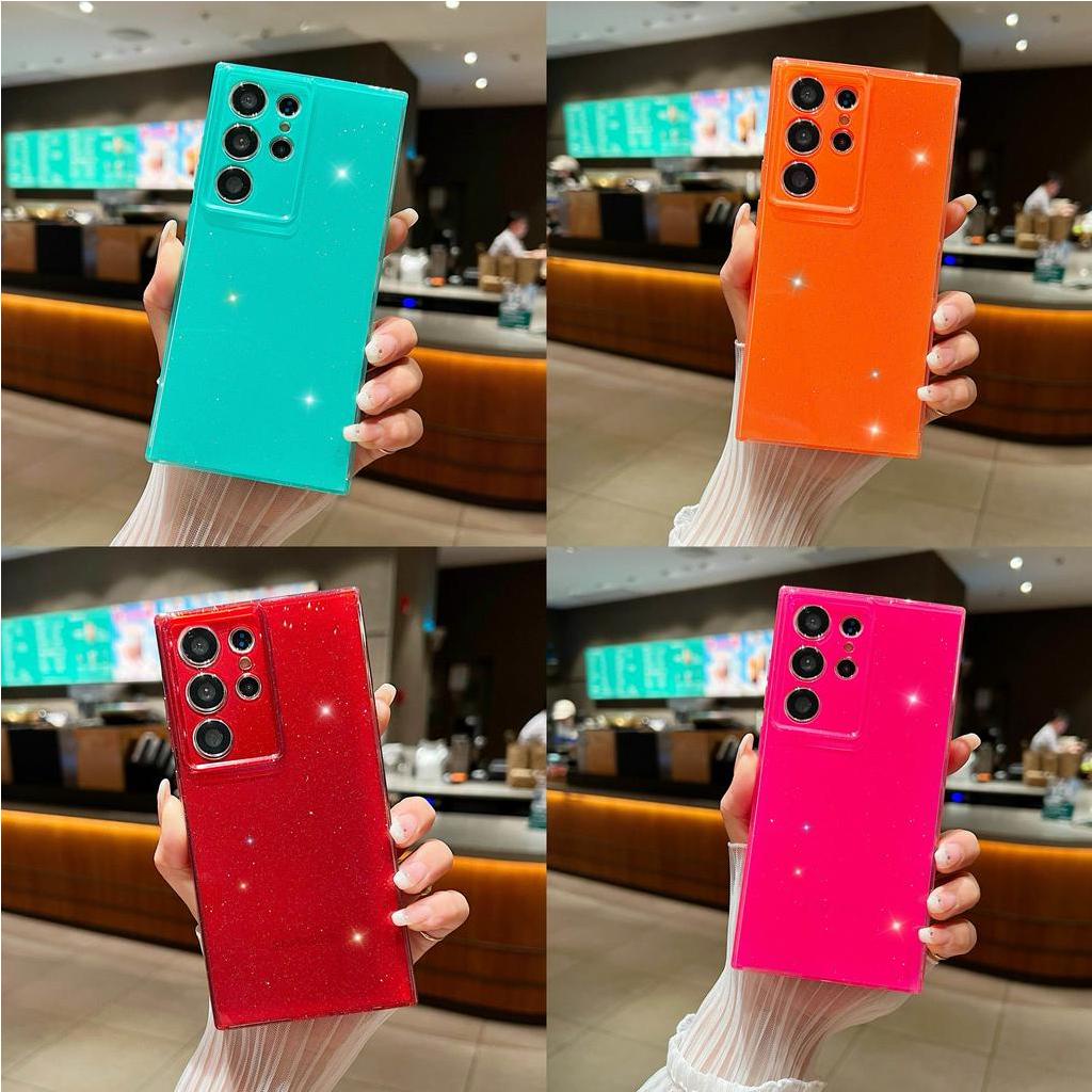 ลิตเติ้ลสตาร์ เยลลี่ เคส Samsung Galaxy S25 Ultra S24 Ultra S23 Ultra S25 Plus + Case สีลูกกวาด ซิลิกาเจล นุ่ม ซัมซุง เคส