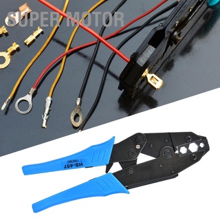 Super Motor HS-457 Ratchet Crimper Pliers BNC/TNC Coaxial Cable Crimping Tool 11 8.2 5.4mm² RG6 RG58