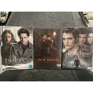 Twilight Newmoon Eclipse ทไวไลท์ DVD 2 ภาษา ปกสวม