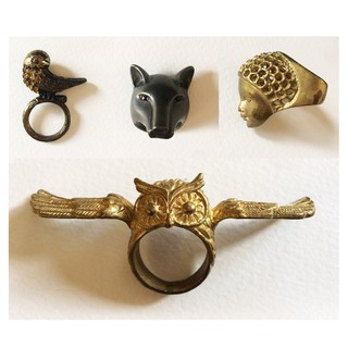 แหวนทองเหลือง ทุกวงราคาเดียว 80 บาท