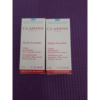 พร้อมส่ง คาแรงส์ Clarins one-step facial cleanser 50ml เช็ดทำความสะอาดผิวหน้า/Clarins moisturizes cream บำรุงผิวหน้า 5ml