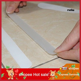 ห้องอาบน้ำ❀12Pcs Non-Slip Grip Sticker Tape Bathroom Safety Shower Strips Bath Flooring Mat