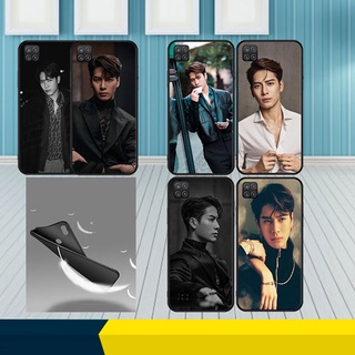 เคสโทรศัพท์มือถือแบบนิ่ม ลาย Jackson Wang Got7 สีดํา สําหรับ Samsung Galaxy A02 M02 A03S A10 A10S A20 A30 A20S A40S A70