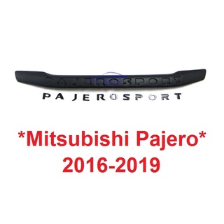 คิ้วท้าย MITSUBISHI PAJERO SPORT 2015 2016 - 2020 คิ้วประตูหลัง มิตซูบิชิ ปาเจโร สปอร์ต คิ้วกระโปรงท้าย ประตูหลัง