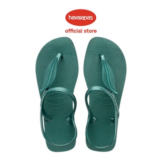 Havaianas รองเท้าแตะ สีเขียว สําหรับผู้หญิง