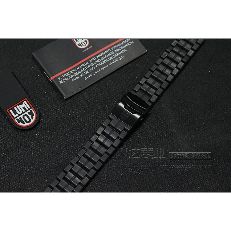 Luminox 3050 3051 3080 3150 8800 23mm สายนาฬิกาข้อมือคาร์บอนไฟเบอร์