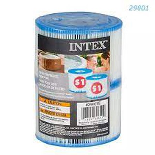 Intex ไส้กรองขนาด S1 แพ็คคู่  สำหรับเครื่องกรองสระสปา รุ่น 29001 2ชิ้น