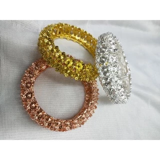 เครื่องประดับชุดไทย วงละ 65บาท กำไลลายพิกุลทอง