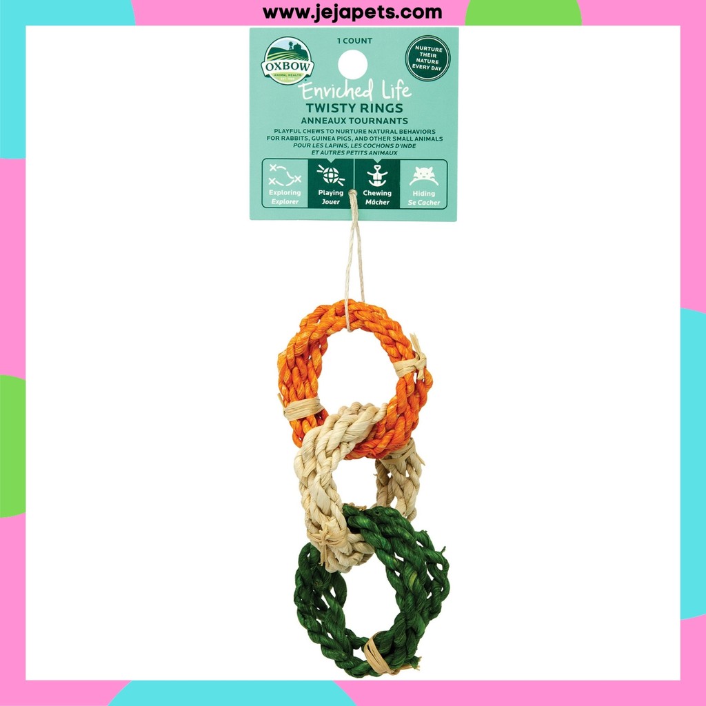Oxbow Enriched Life Twisty Rings