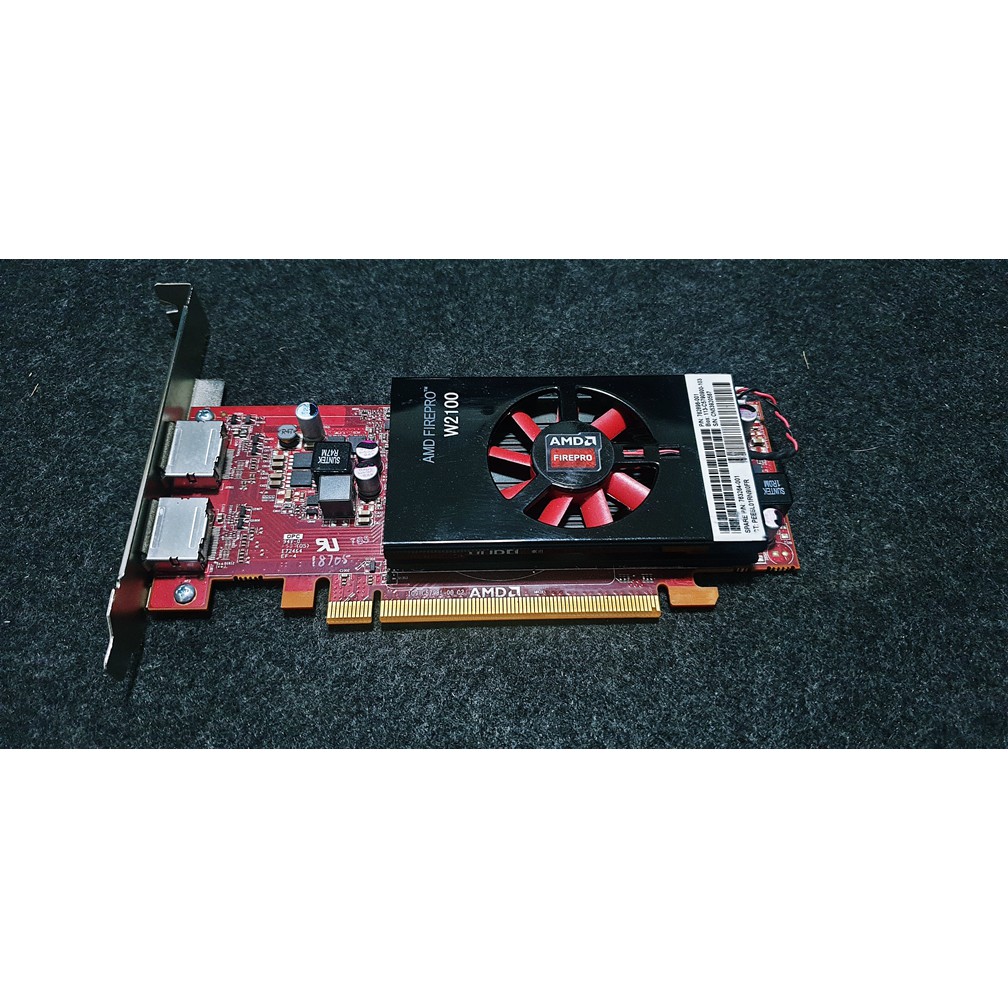 Carte Graphique AMD FirePRO W2100 2 Go DDR3 Profil Élevé