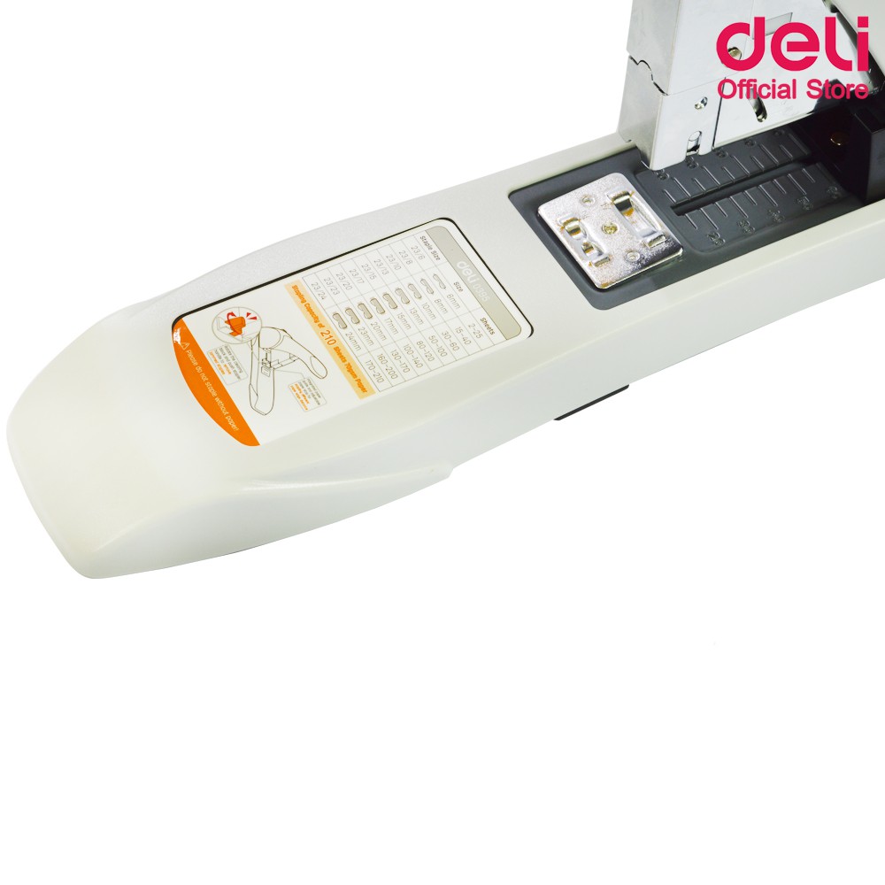 Deli 0395 Heavy-Duty Stapler เครื่องเย็บกระดาษ 210 หน้า (คละสี 1 ...