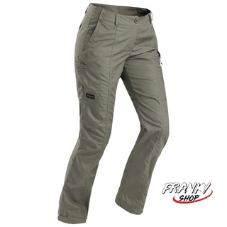 กางเกงขายาวผู้หญิงสำหรับการเทรคกิ้ง กางเกงเดินเขา กางเกงเดินป่า Womens Trekking Travel Trousers