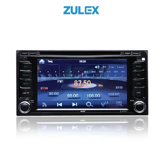 Zulex เครื่องเสียงติดรถยนต์ TOYOTA Universal Series Toyota CHAMP/Fortuner/HILUX VIGO ฟรีกล้องมองหลัง รุ่น ZL-TYS71