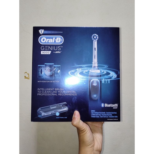 [ประกันศูนย์มือ 1] แปรงสีฟันไฟฟ้า Oral-B Genius 9000 powered by Braun 🇩🇪🇩🇪🇩🇪