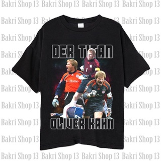 เสื้อยืด พิมพ์ลาย Bayern Munchen OLIVER KAHN สําหรับผู้ชาย และผู้หญิงS-5XL