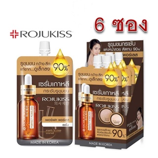 (ยกกล่อง 6ซอง)Rojukiss Perfect Poreless Serum 6g โรจูคิส  Rojukiss  พอร์เลส เซรั่ม