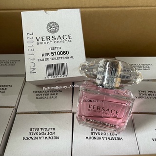 Versace bright crystal 90ml. (EDT) กล่องเทส แท้100% ทักแชทเช็คสต็อกก่อนสั่งนะคะ