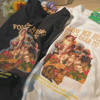 เสื้อยืด“พร้อมส่ง” เสื้อ oversize   2259/2260