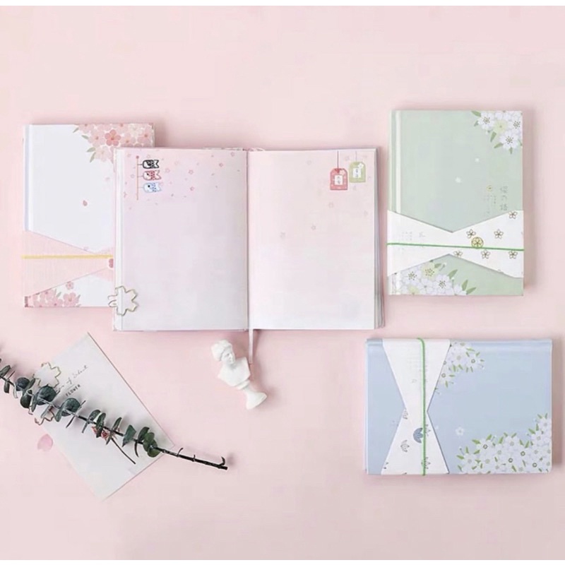 Sakura planner สมุดแพลนเนอร์ลายซากุระ