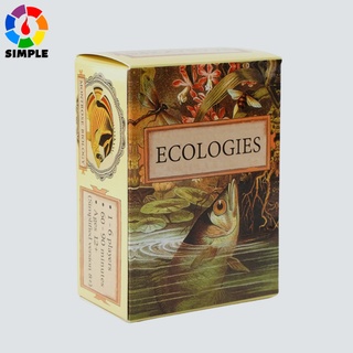 New Card Ecologies Paper Card Fate Divination Family Party Paper Cards Game