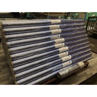 พลาสติกใส MPI ผลิตจากเม็ดพีวีซี PVC เกรด A คลุมกันฝุ่น ห่อของ มีความยืดหยุ่นสูง กันชื้นกว้าง 54 นิ้ว