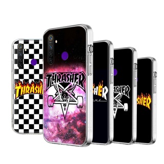 เคสใส แบบนิ่ม ลาย Thrasher WI-175 สําหรับ Samsung A04 A04S A14 A23 A34 A54 A52 A72