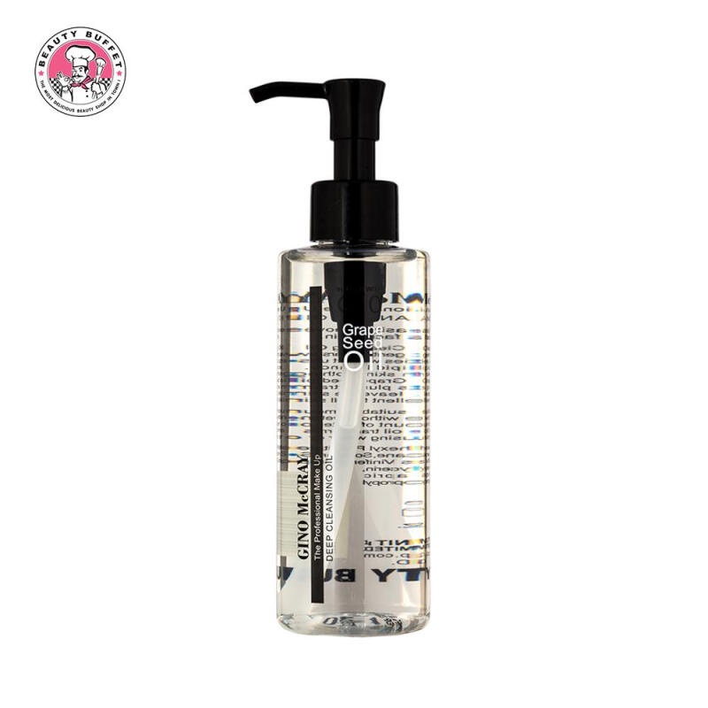 BEAUTY BUFFET GINO McCRAY THE PROFESSIONAL MAKE UP DEEP CLEANSING OIL-จีโน่ แม็คเครย์ ดีพคลีนซิ่งออยล์(170ML.)