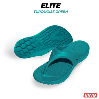 V-ING รองเท้าแตะวิ่งมาราธอน รุ่น  100K Elite 1.5  - สีเขียวน้ำทะเล Turquoise Green